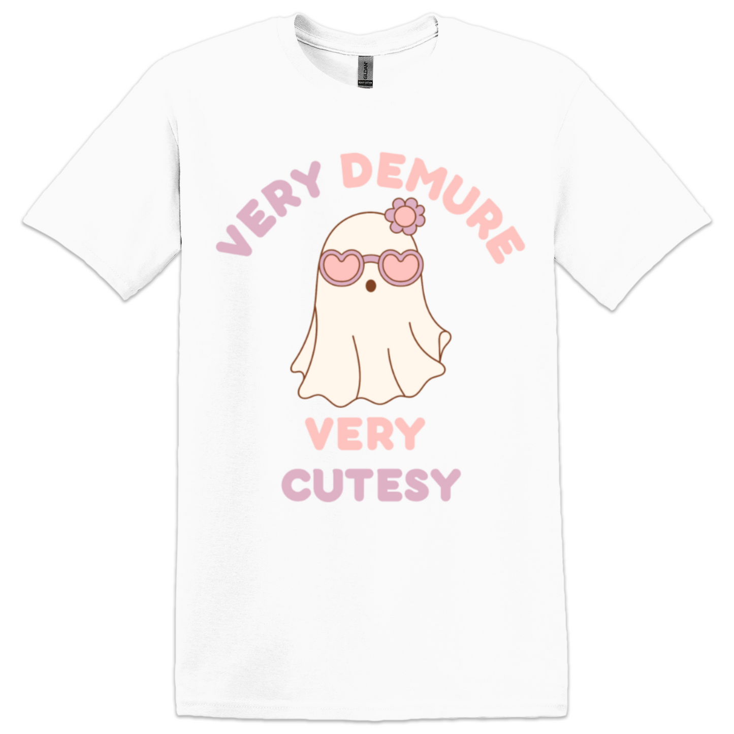 Very Demure Very Cutesy Ghost T-Shirt Women's