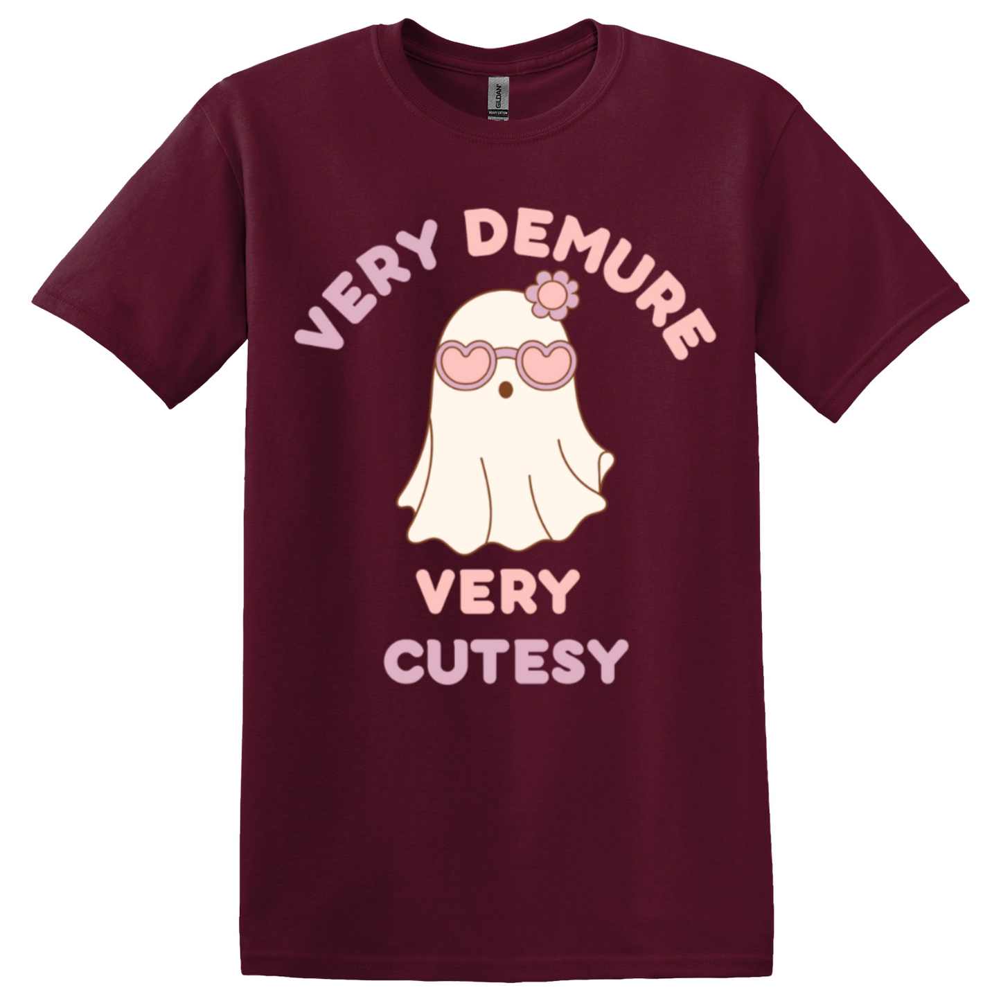 Very Demure Very Cutesy Ghost T-Shirt Women's