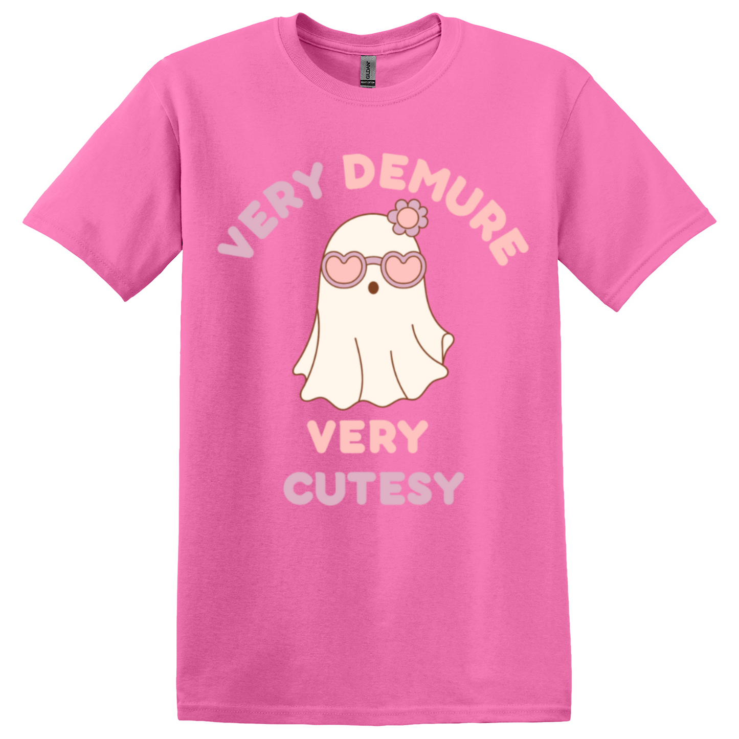 Very Demure Very Cutesy Ghost T-Shirt Women's