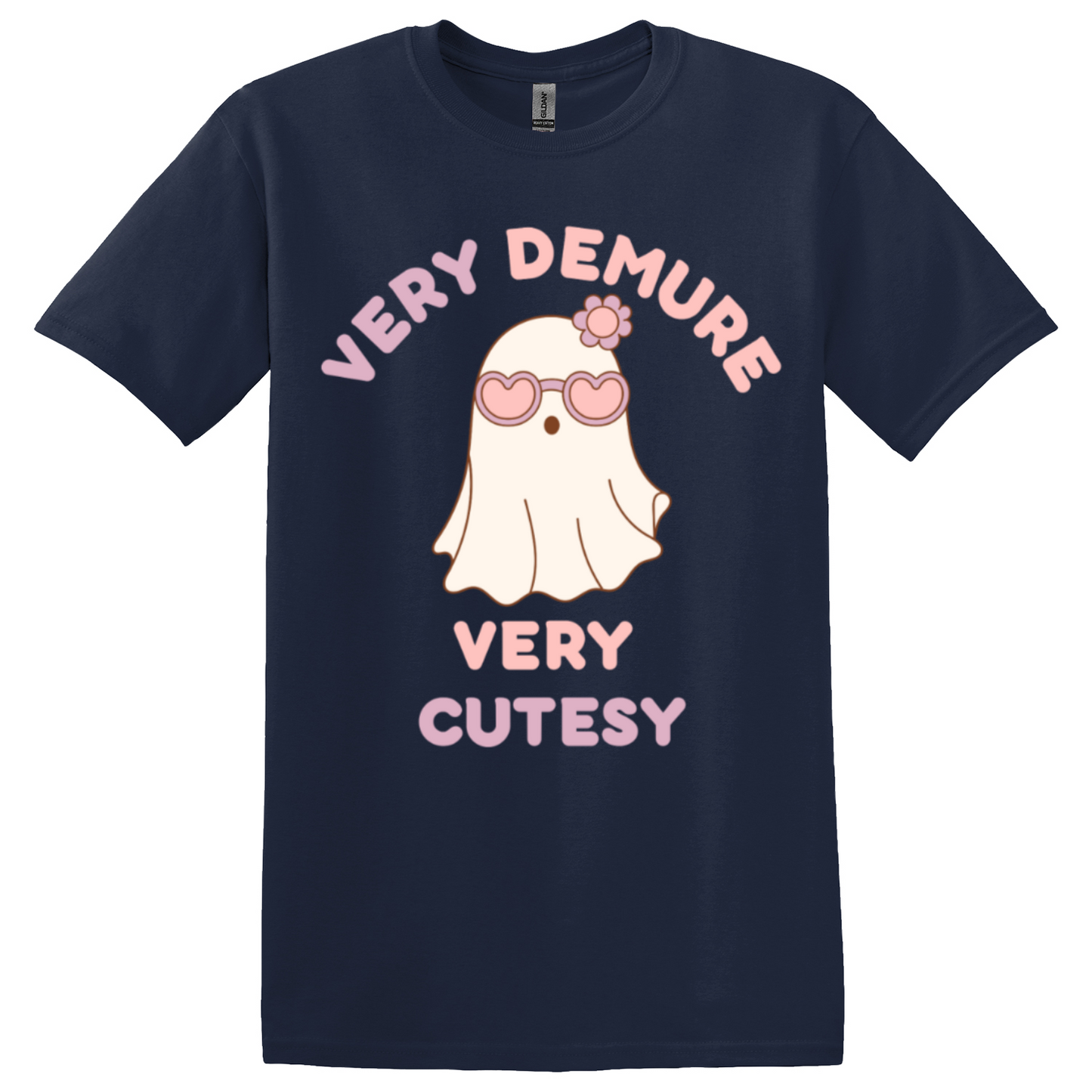 Very Demure Very Cutesy Ghost T-Shirt Women's