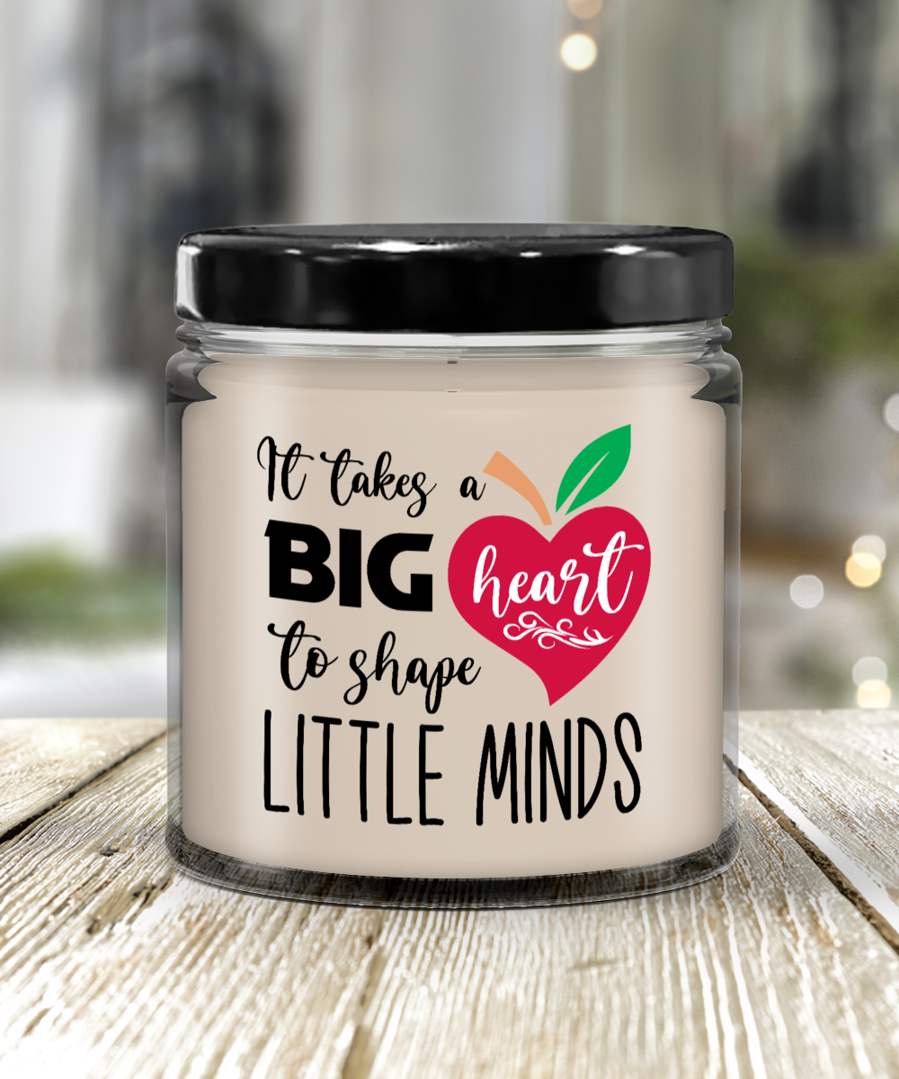Teacher Candle - Big Heart To Shape Little Minds
