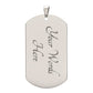 Personalized Grandpa Gift I Have Two Titles Dad and Grandpa Necklace