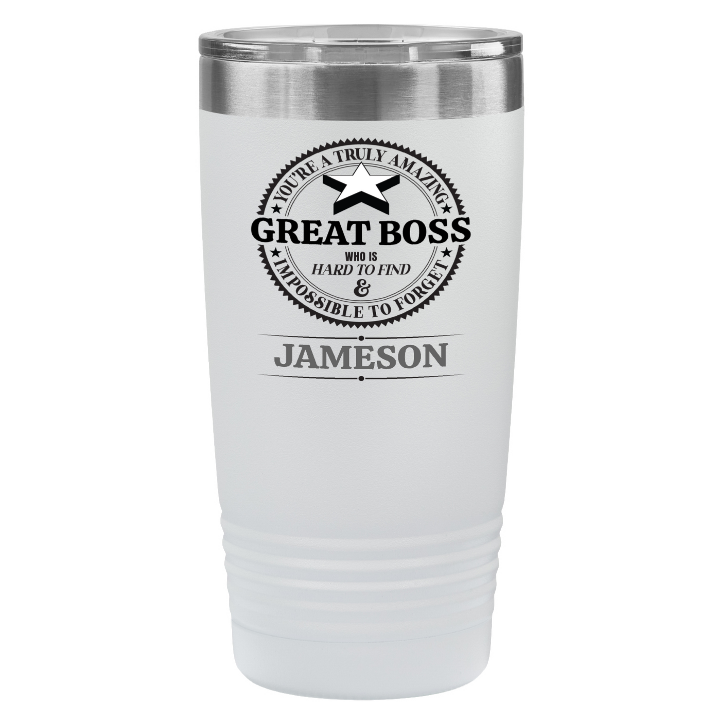 Personalized Great Boss Tumbler