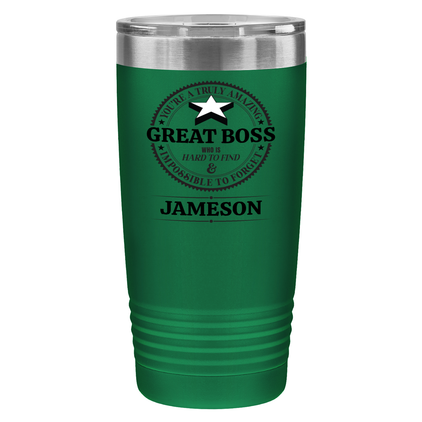 Personalized Great Boss Tumbler