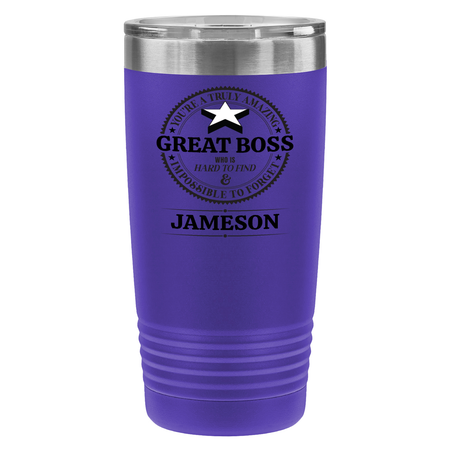 Personalized Great Boss Tumbler