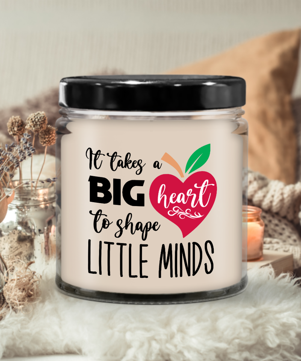 Teacher Candle - Big Heart To Shape Little Minds