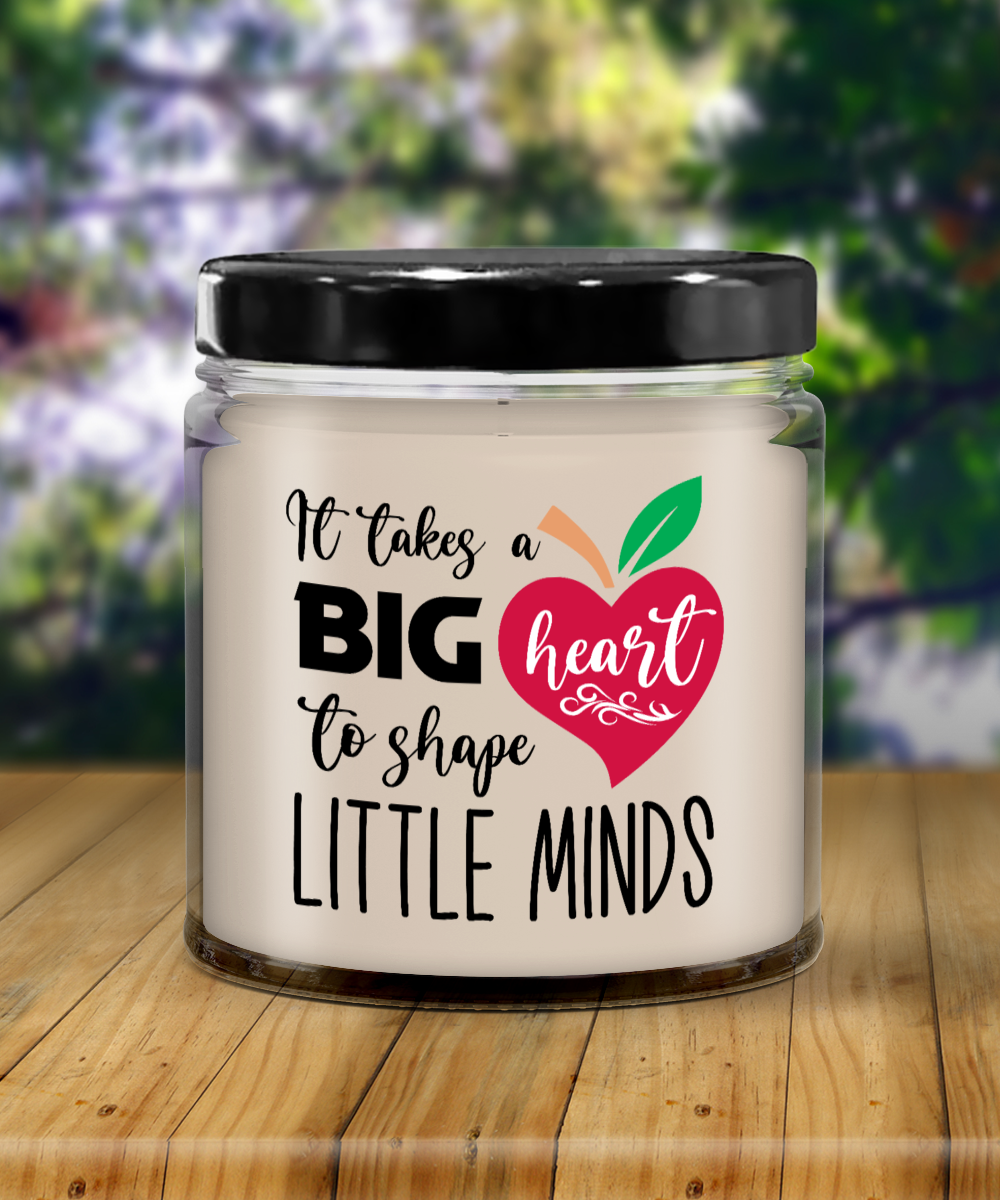 Teacher Candle - Big Heart To Shape Little Minds