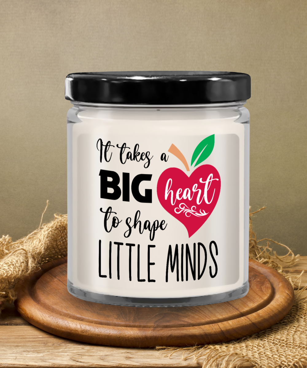 Teacher Candle - Big Heart To Shape Little Minds